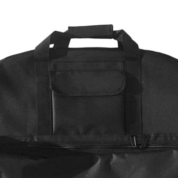 Черная камуфляжная/холщовая сумка с