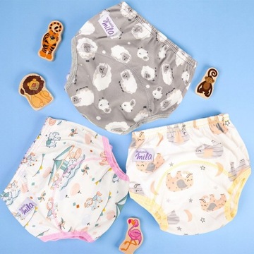 MAJTECZKI treningowe do nauki nocnika 14-17 kg 100% bawełna odpieluchowanie