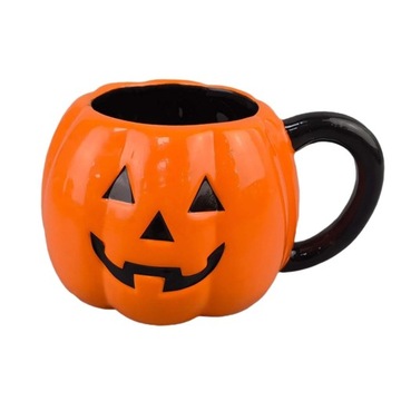 Kubek ceramiczny z dyni Halloween ulepszony do now