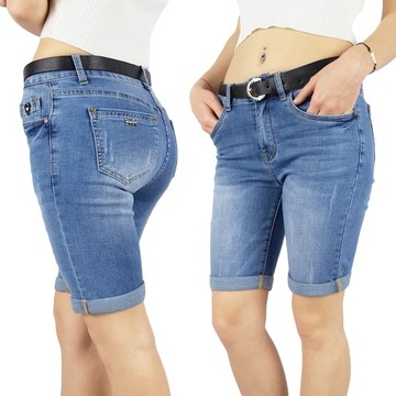 ЖЕНСКИЕ - ШОРТЫ - МОЛОДЕЖНЫЕ ШОРТЫ С ПОЯСОМ