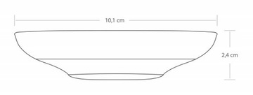 6 x стеклянное блюдце Uskudar 10,2 см PASABAHCE