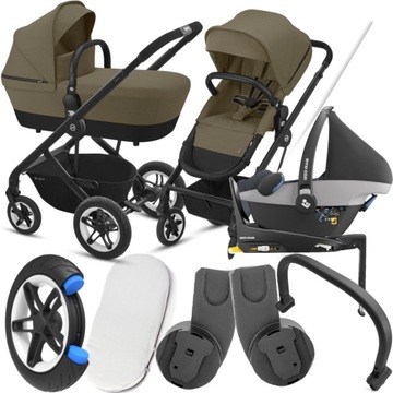 WÓZEK CYBEX 4W1 TALOS S 2-IN-1 01, PEBBLE PRO BAZA