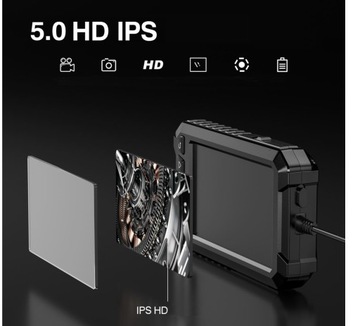 Камера для осмотра эндоскопа INSKAM 5M 6LED IPS FHD