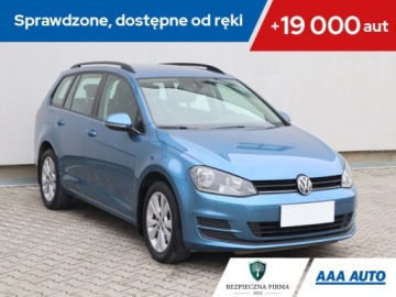 Volkswagen Golf VII Variant 1.6 TDI CR DPF BlueMotion Technology 105KM 2014 VW Golf 1.6 TDI, Salon Polska, Serwis ASO, Klima