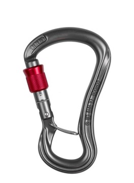 Karabinek Ocun Condor HMS Screw - anthracite/red