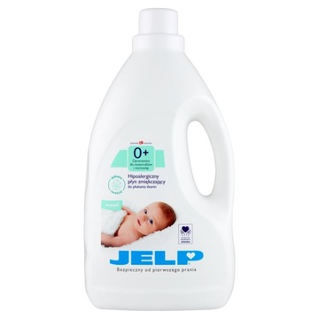 JELP 0+ HIPOALERGICZNY PŁYN DO PŁUKANIA UBRANEK DELIKATNA ŚWIEŻOŚĆ 2L