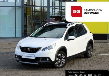 Peugeot 2008 I SUV Facelifting 1.2 PureTech 130KM 2018 Peugeot 2008 1.2 130 KM Allure MirrorScreen Czujniki Navi Panorama Salon PL