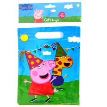 Сумочки фольговані Свинка Peppa 10 шт.