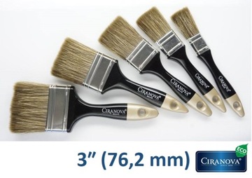 CIRANOVA pędzel do malowania drewna 3″ (76,2 mm)