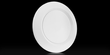 Диффузор приточного воздуха с рамкой fi 125, белый VAN125