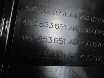 AUDI OE 4M0853651AJ MŘÍŽKA MASKA