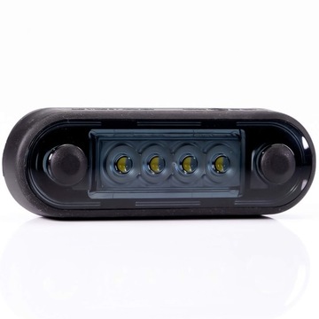 Lampa obrysowa żółta LED FRISTOM FT-073 z przewodem 0,5m