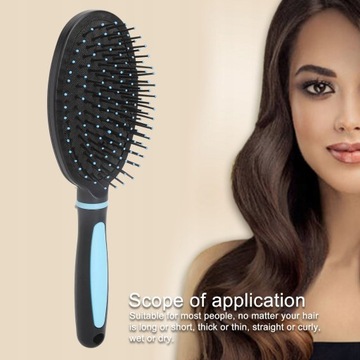 3 шт. Расческа с насадкой овальная.