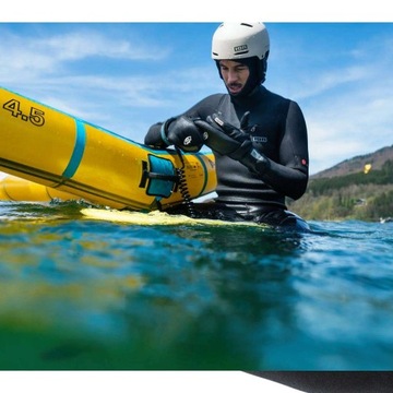 Перчатки ION Hybrid 1+2,5 мм черные 2024 S