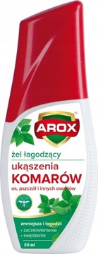 ŻEL ŁAGODZĄCY UKĄSZENIA KOMARÓW AROX 50ml