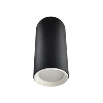 Oczko Manacor 13cm 1xGU10 czarno/biała LP-232/1D - 130 BK/WH nowoczesny, kl