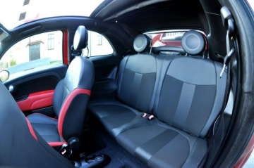 Fiat 500 II CC Seria 1 0.9 TwinAir 85KM 2015 Fiat 500 900 85KM TwinAir Cabrio Klima Pdc, zdjęcie 11