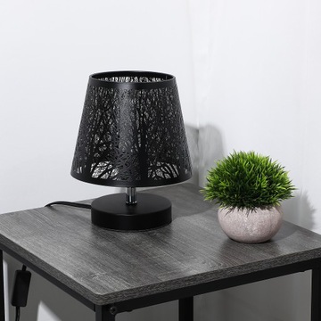Абажур Металлический абажур Hollow Tree E27 BLACK NIGHT LAMP