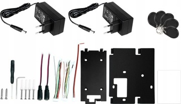 Wideodomofon HiLook IP-VIS-SLIM FullHD Hik-Connect WIFI PoE Czytnik Breloki