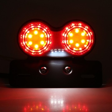 Lampa tylna LED motocykla Wskaźnik hamulca Włącz kierunkowskaz
