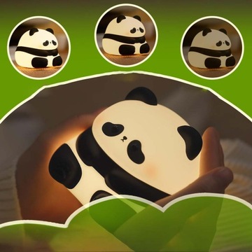 Силиконовый ночник Panda Soft, 3 уровня яркости
