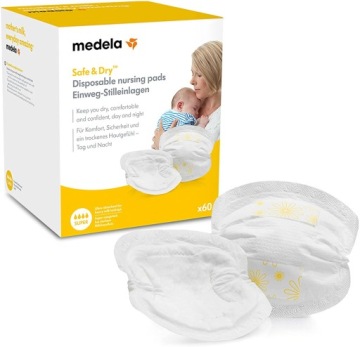 Устілки одноразові Medela білий 60 шт. j458