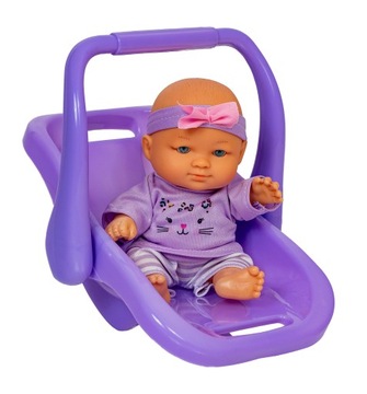 SMILY PLAY Lalka bobas w nosidełku 19 cm