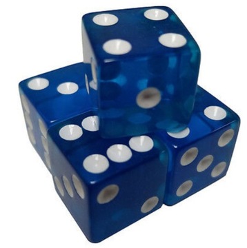 5 БОЛЬШИХ СИНИХ КУБИКОВ ИГРОВОГО КУБА