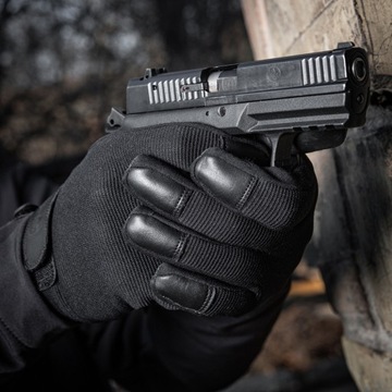 M-Tac Rękawice Police Skórzane Taktyczne Strzeleckie Black XL