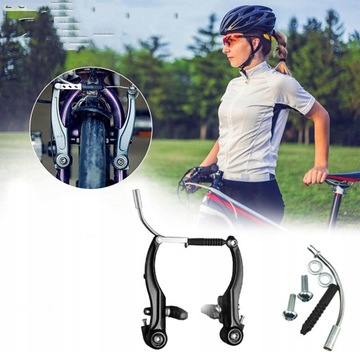 НАБОР ВЕЛОСИПЕДНЫХ ТОРМОЗОВ 1 ПАРА, УНИВЕРСАЛЬНЫЙ V-ТОРМОЗНОЙ НАБОР ДЛЯ ВЕЛОСИПЕДА