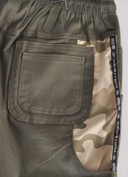 Spodnie XL Bossline Combo Joggery Oliwkowe