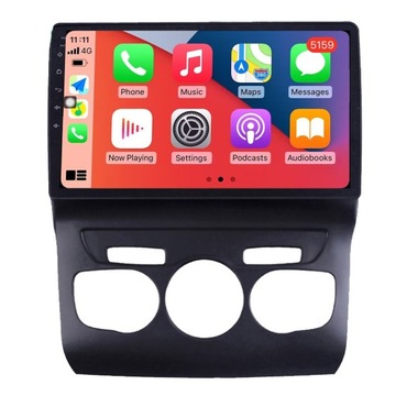 Радио GPS-навигация CarPlay Android Auto для Citroen C4 C4L 2011–2017 гг.