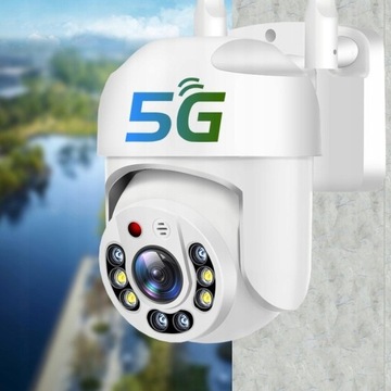 5G Wi-Fi Уличная PTZ-КАМЕРА FULL HD