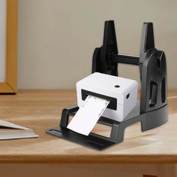 Держатель термоэтикеток. Твердые расходные материалы для настольного принтера. Практичный, черный.