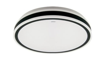 STRUHM Plafon łazienkowy AURELIA 48W 48cm czarny