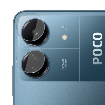 SZKŁO DO POCO C65 / REDMI 13C NA APARAT OBIEKTYW CAMERA GLASS PROTECTION