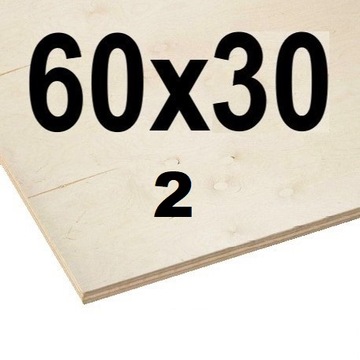 SKLEJKA 3mm 600x300 KL2 LASER CNC DECOUPAGE