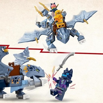 LEGO NINJAGO 71810 Малыш Рию: Восхождение дракона + подарочная сумка