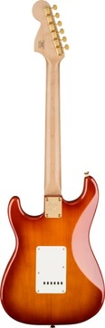 SQUIER 40-ЛЕТИЕ STRATOCASTER GOLD LF SSB