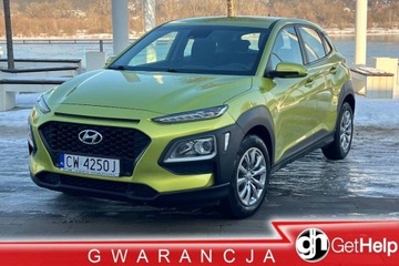 Hyundai Kona I Crossover 1.0 T-GDI 120KM 2018 Hyundai Kona 1.0BenzynaAsystent pasa ruchu Benzyna 120KM