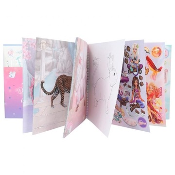 РАСКРАСКА ТОП МОДЕЛЬ ICEWORLD С НАКЛЕЙКАМИ 12072