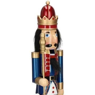 ЩЕЛКУНЧИК УКРАШЕНИЕ ПОДАРОК ​​НА РОЖДЕСТВО САНТА - 90СМ