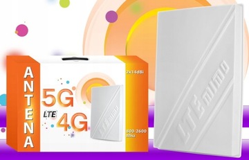 MIMO LTE антенна +28dBi МОДЕМ ZTE MF825 MF28D 4G 5G CRC9 TS9 10м