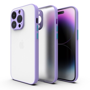 ETUI MATOWE OCHRONA APARATU DO IPHONE 13 PRO MAX | PURPLE