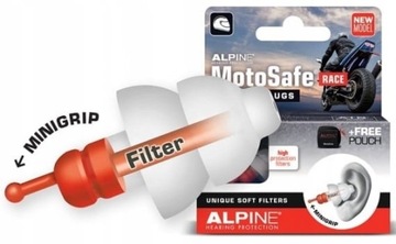 Беруши/затычки для ушей ALPINE MotoSafe Race