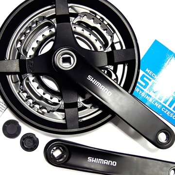 KORBA SHIMANO FC-TY301 48/38/28 CZARNA ORYGINAŁ MB