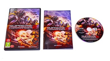 SUPREME COMMANDER 2 PREMIEROWE BOX PL PC PUDEŁKO PO GRZE