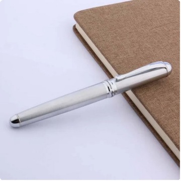 Элегантная ручка Jinhao — Гибкое перо — Черный глянец