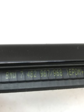 УПЛОТНИТЕЛЬНАЯ ПРОКЛАДКА СТЕКЛА ЗАДНЕЙ ДВЕРИ BMW I4 7482967