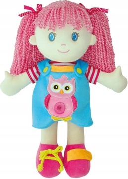 SMILY PLAY LALKA SZMACIANKA EDUKACYJNA 33 CM 18M+